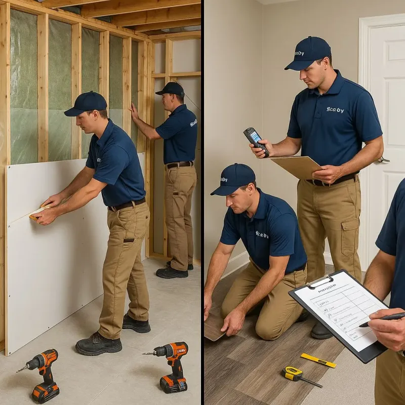 Repairs and Reconstruction process in South Miami Heights, FL