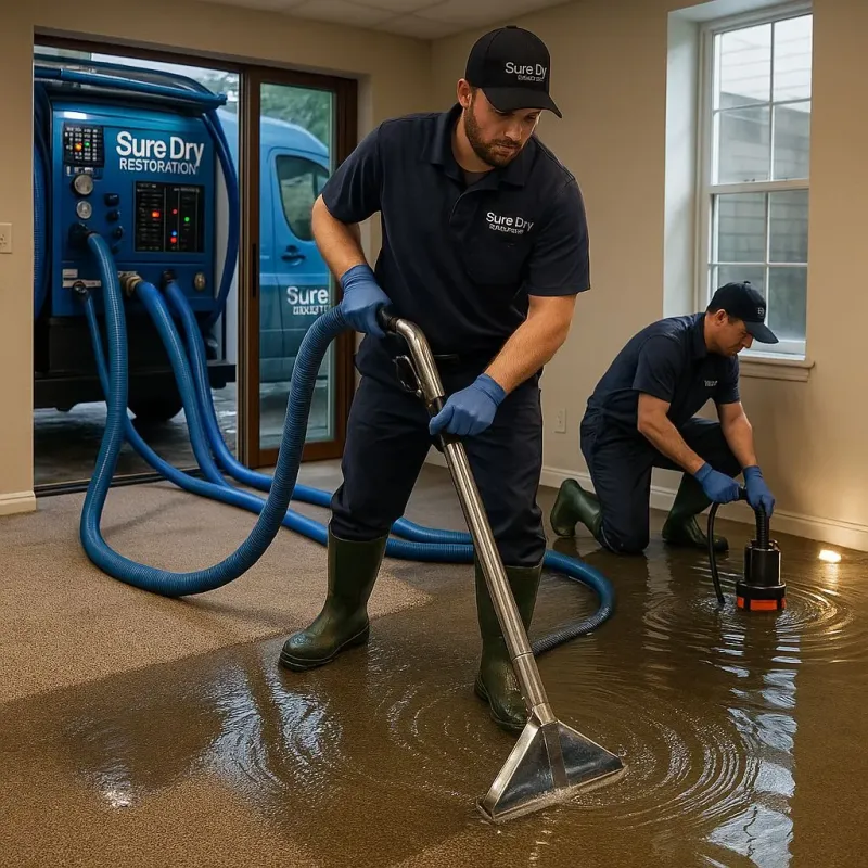 Water Extraction and Removal process in South Miami Heights, FL